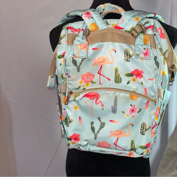 ViViSECRET Mommy & Baby Bag Diaper Bag Flamingo’s main image 7